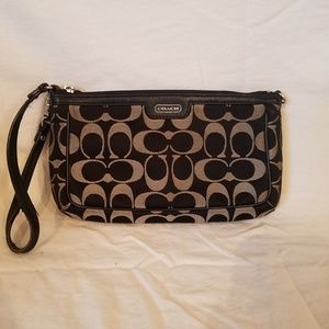 Authentic Coach Wristlet